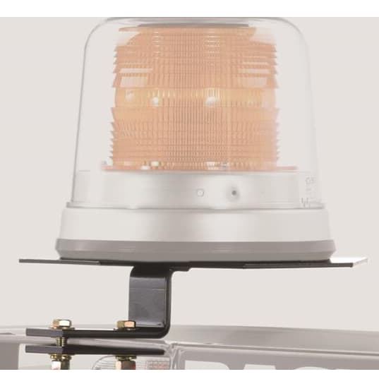 BackRack Center Mount Safety Light Bracket 10.5 inch Center Mount Octagon Base
