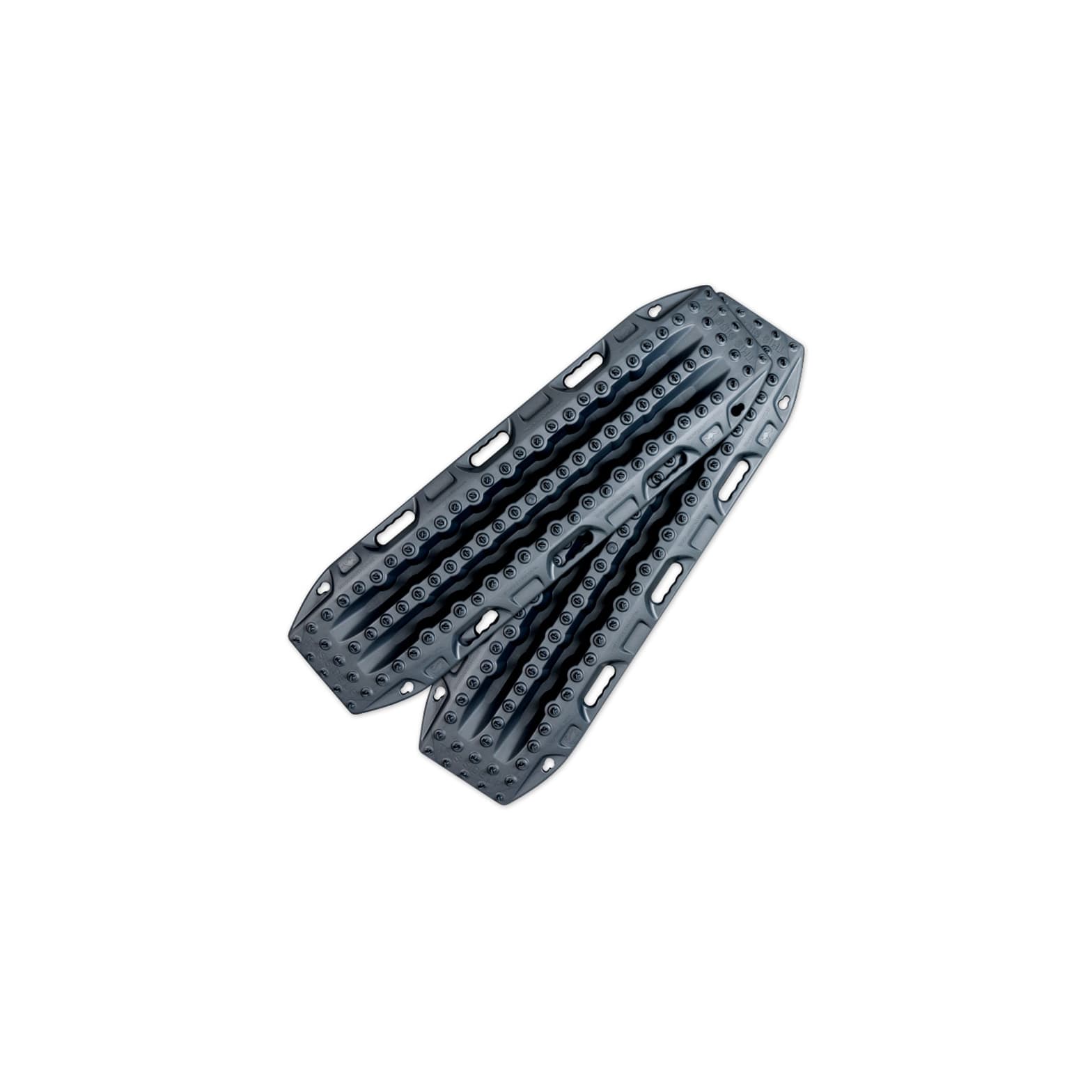 Maxtrax MKII Recovery Board Set in Gunmetal Gray on White Background