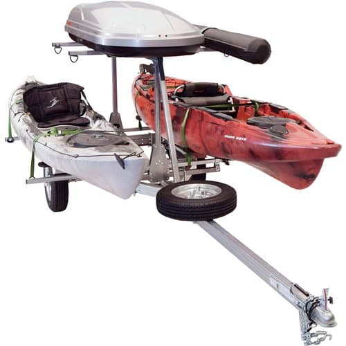 Malone MicroSport 2 Tier LowBed Trailer with 2 Mega Wings Default Title