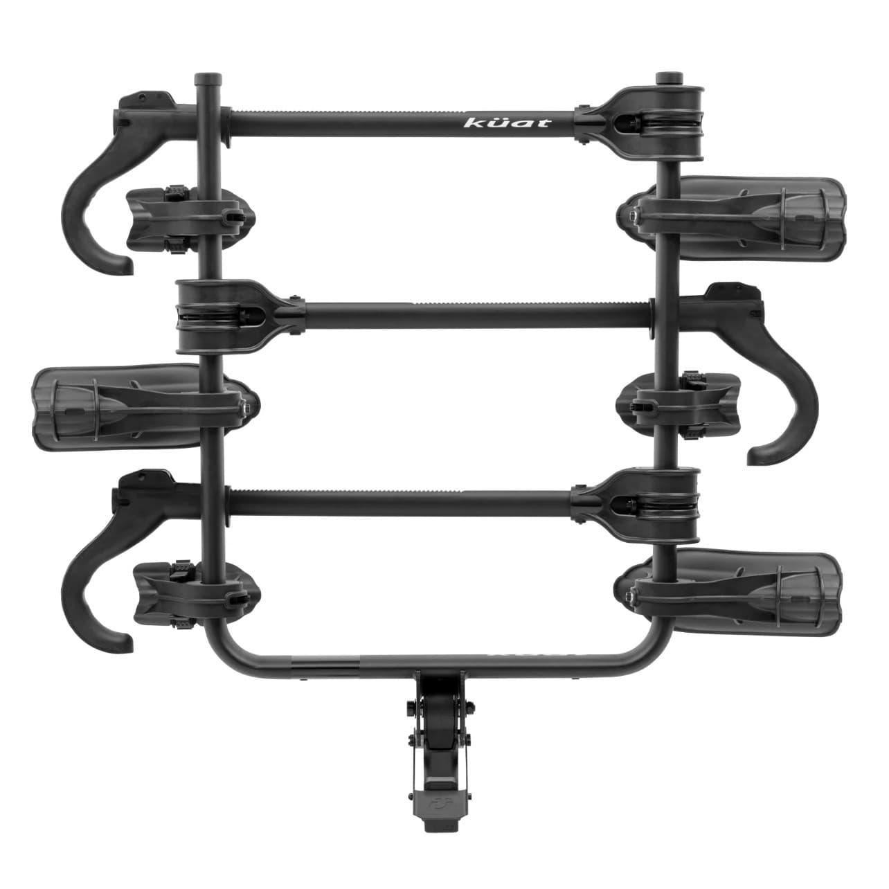 Transfer 3 bike rack on white background