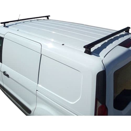 Vantech Ford Transit Connect 2014+ - 2 Bar Aluminum Ladder Racks J1202 Black